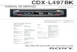 Sony Cdx l497bk