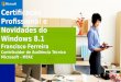 Certificação profissional e novidades do windows 8.1