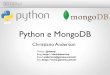 Python e MongoDB - Ensol