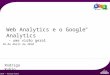 Web Analytics e o Google Analytics - uma visão geral (Português - Brasil)