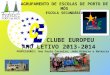 Atividades clube europeu 2013 2014