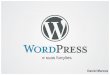 Wordpress e suas funções