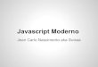 Javascript moderno