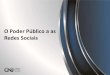 3RedeseGov | O poder público e as redes sociais