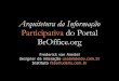 Arquitetura da Informacao Participativa do Portal BrOffice.org