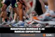 Pesquisa maratonas mundiais e marcas esportivas