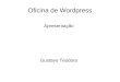 Oficina de Wordpress - Introdução