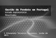 Gestao de produto em Portugal