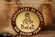 Dakar 2011 - Proposta de Patrocínios e Apoios