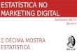 Estatística no Marketing 2.0