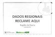 Dados Regionais ReclameAQUI - Região Bauru - Junho de 2011