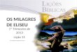 Os milagres de Eliseu