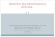 Gestão da Segurança Social - Mestrado de gestão pública, prof. doutor Rui Teixeira Santos (ISG 2014)