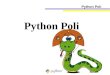 Introdu§£o a Python  - Python Poli