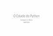 O Estado do Python