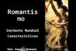Romantismo contextualização estética   leitura para informação