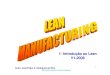 Lean manufacturing   1-introdução