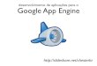 Desenvolvimento de Aplicações para o Google App Engine (CPBR5)