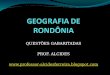 QuestõEs Comentadas De Geografia De RondôNia