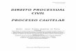 Apostila Processo Cautelar - Prof. Lúcio Flávio Revisado em jan 2007