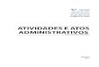 Atividades e Atos Administrativos 2012.2