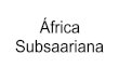 Africa Subsaariana