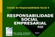 1 RESPONSABILIDADE SOCIAL EMPRESARIAL RSE Gestão de Responsabilidade Social II Parte 2 Prof. Luciel H. de Oliveira luciel.oliveira@facamp.com.br