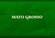 MATO GROSSO. O Mato Grosso é uma das 27 unidades federativas do Brasil. Está localizado na região Centro-Oeste. Tem a porção norte de seu território
