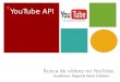 + YouTube API Busca de v­deos no YouTube. Acadmico: Diego De Faveri Cristiano