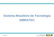 Sistema Brasileiro de Tecnologia SIBRATEC Ministério da Ciência e Tecnologia 17/08/2009