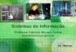 Sistemas de Informação Professor Fabricio Moraes Cunha contateme@gmail.com