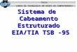 Sistema de Cabeamento Estruturado EIA/TIA TSB -95 FESSC CURSO DE TECNOLOGIA EM REDES DE COMPUTADORES