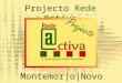 Projecto Rede @ctiva Montemor|o|Novo. O que é? É um centro de recursos que promove o acesso às Novas Tecnologias de Informação e Comunicação. Como surgiu?