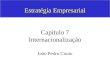Estratégia Empresarial Capítulo 7 Internacionalização João Pedro Couto