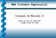 MBA Economia Empresarial Finanças de Mercado II NOTAS DE AULA DO PROFESSOR IVANDO SILVA DE FARIA