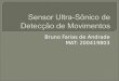 Bruno Farias de Andrade MAT: 200419803. Introdução Projeto Circuito detector de movimento Circuito de alarme Funcionamento Transmissor Receptor Aplicações