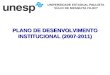 PLANO DE DESENVOLVIMENTO INSTITUCIONAL (2007-2011)