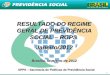 1 RESULTADO DO REGIME GERAL DE PREVIDÊNCIA SOCIAL – RGPS Janeiro/2012 Brasília, fevereiro de 2012 SPPS – Secretaria de Políticas de Previdência Social