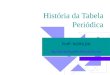 História da Tabela Periódica Profª. NORILDA 