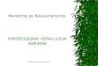 Marketing de Relacionamento PROFESSORA -VERA LUCIA AMORIM 1Prof.Vera Lucia de Amorim