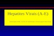 Hepatites Virais (A-E) (muitas figuras obtidas do CDC, de Linda Stannard e da home page de Derek Wong)