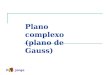 Prof. Jorge Plano complexo (plano de Gauss). Prof. Jorge Plano de Gauss A cada número complexo z = a + bi podemos associar, um e somente um, par ordenado