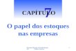 Petrônio Martins & Paulo Renato Alt Editora Saraiva 1 O papel dos estoques nas empresas 7 CAPÍTULO