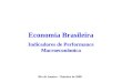 Economia Brasileira Indicadores de Performance Macroeconômica Rio de Janeiro - Outubro de 2008