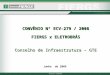 CONVÊNIO Nº ECV-279 / 2008 FIERGS x ELETROBRÁS Conselho de Infraestrutura – GTE Junho de 2009