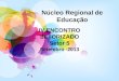 Núcleo Regional de Educação IV ENCONTRO SETORIZADO Setor 5 Setembro -2013
