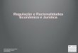 Prof. Paulo Todescan Lessa Mattos Curso de Direito Econômico Material Didático Regulação e Racionalidades Econômica e Jurídica