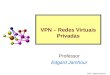2001, Edgard Jamhour Professor Edgard Jamhour VPN – Redes Virtuais Privadas