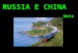 RUSSIA E CHINA Nota Livre - 8 a série De Moscou ao topo do mundo