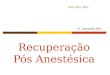 Recuperação Pós Anestésica Seminário ME2 Dr. Leonardo Reis